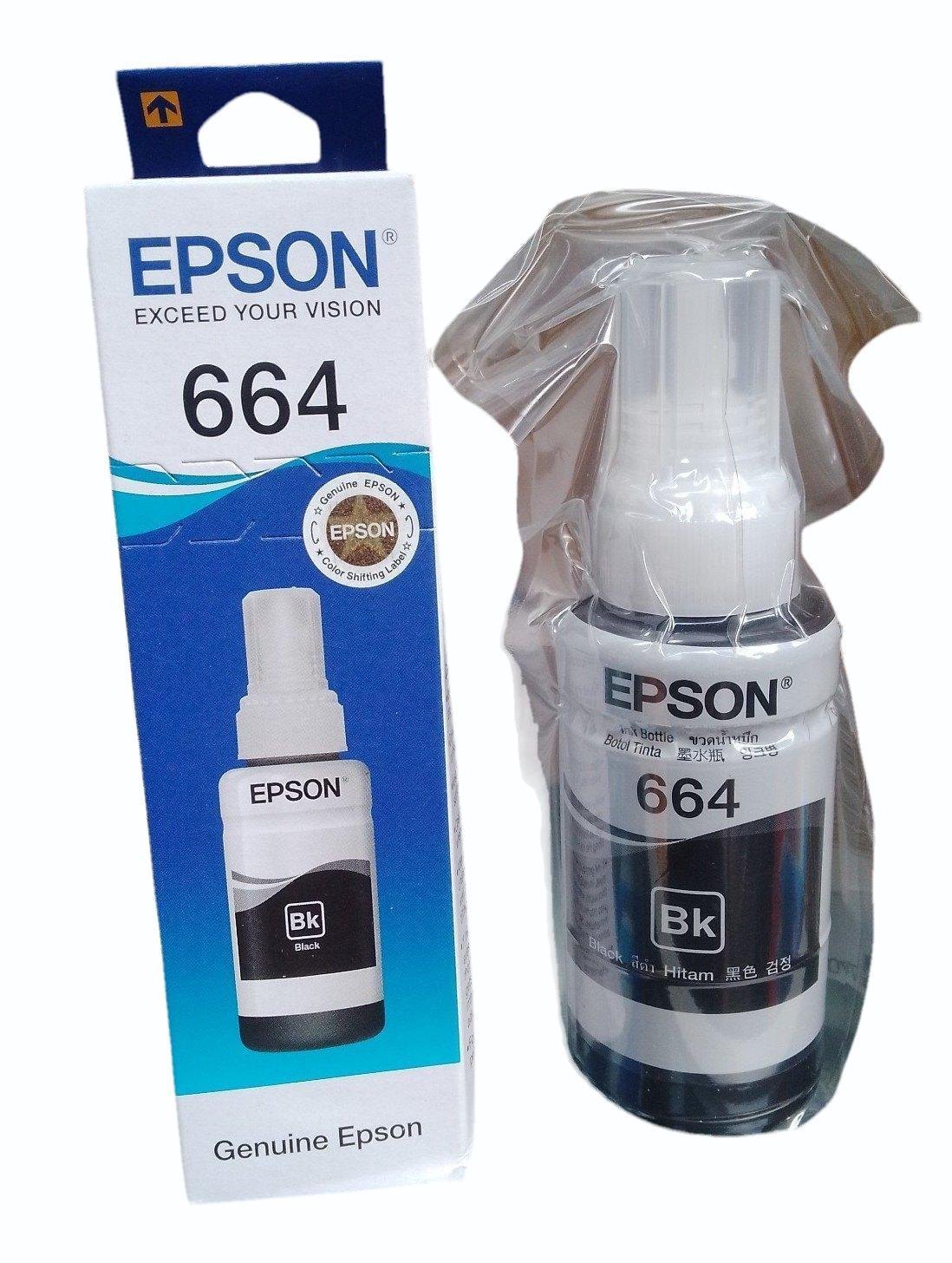 Epson 664 Black Ink Bottle